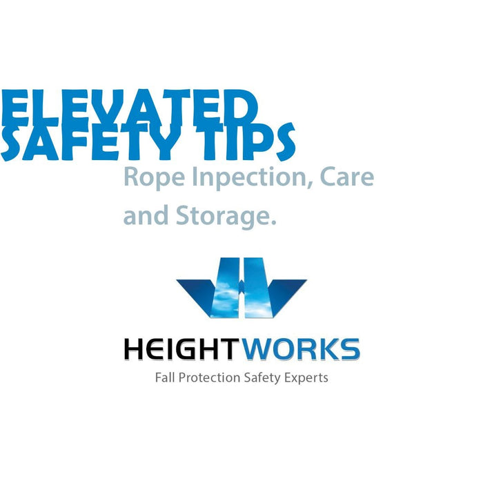 Elevating Safety: Expert Tips for Rope Inspection, Care and Storage.