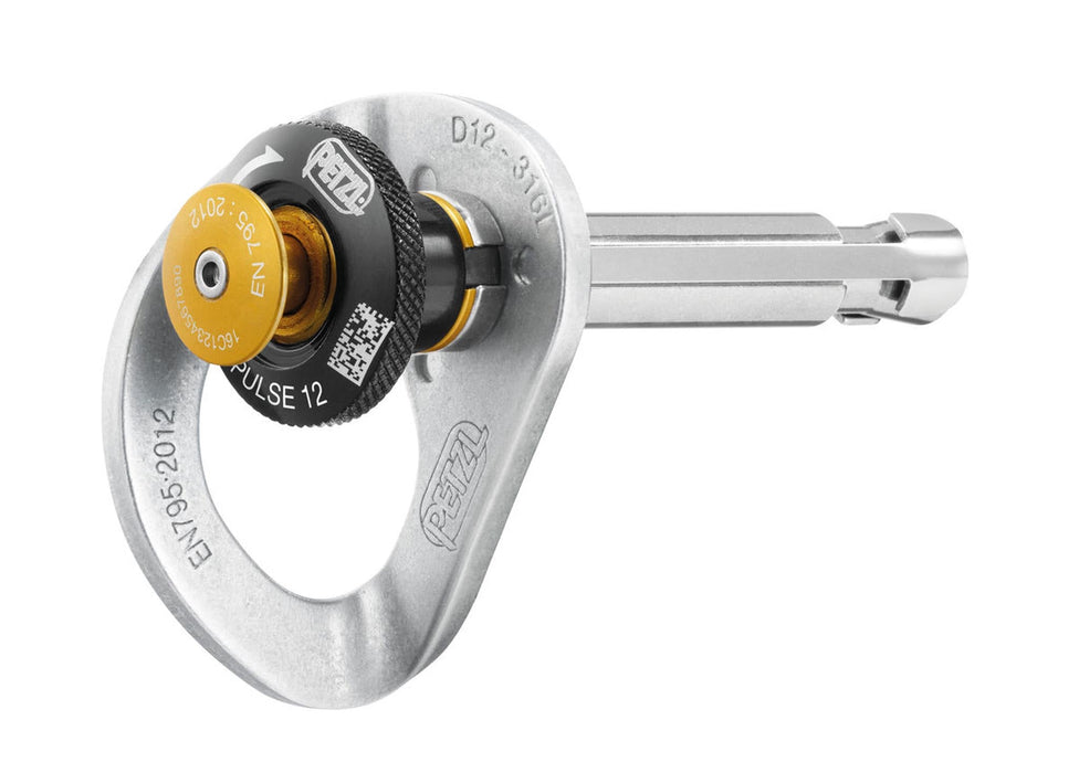 Petzl Coeur Pulse removable wall anchor for quick installation.