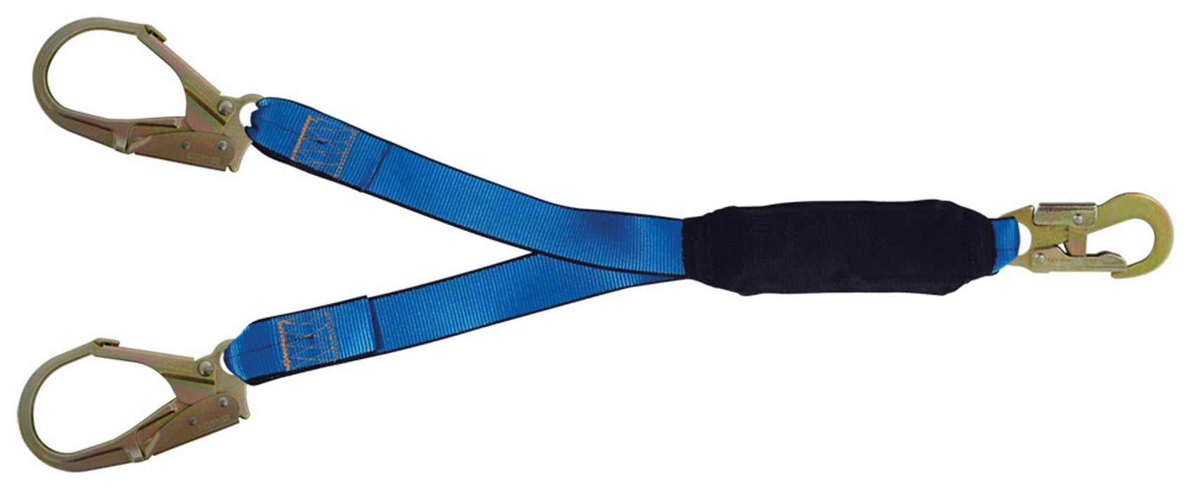 Phoenix two-arm shock absorbing lanyard for fall protection