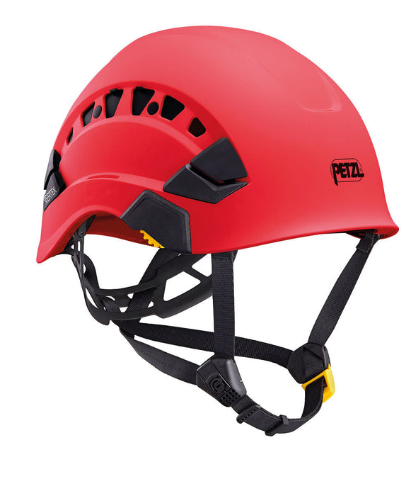 Petzl Vertex Vent Helmet Red - Durable Climbing & Work Helmet